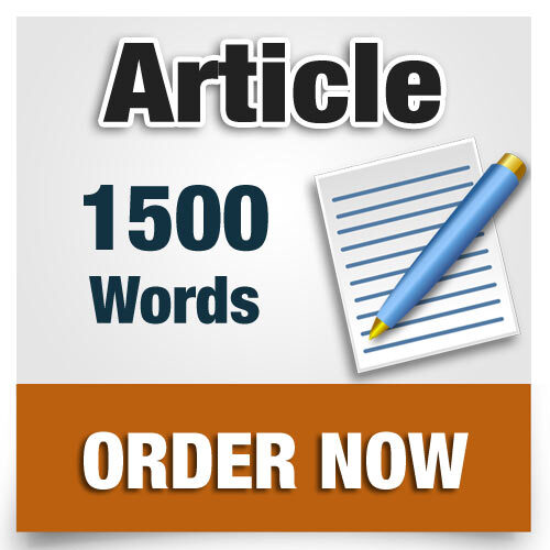 1500 word article