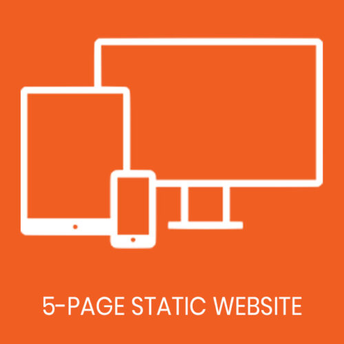 5 page static website
